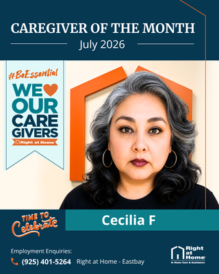 Caregiver Of The Month July - 2026 - Your compassion, dedication, and commitment to providing exceptional care make a meaningful difference every day. Thank you for the kindness and support you bring to our clients and their families. 👏
Congratulations, Cecilia, and thank you for all that you do! Caregiver Of The Month July - 2026 - Your compassion, dedication, and commitment to providing exceptional care make a meaningful difference every day. Thank you for the kindness and support you bring to our clients and their families. 👏
Congratulations, Cecilia, and thank you for all that you do!