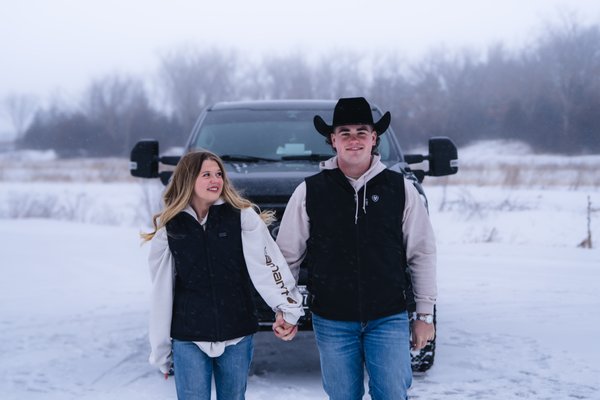Winter Couples Photoshoot - Maveric and Brooke met me for a couples photo session at Mississippi West Regional Park in Minnesota on one of those crisp winter days that really tests your commitment. Even with the cold in the air, they laughed through the chill and created genuinely effortless, candid couples photos together. We mixed in their truck and their dog for a few unique, personal portraits that reflected who they are as a couple. With quiet trails, open fields, and scenic river views, Mississippi West Regional Park was the perfect backdrop for this outdoor couples photography session. Huge respect to these two for braving the cold and turning it into a session full of warmth, movement, and real connection. Winter Couples Photoshoot - Maveric and Brooke met me for a couples photo session at Mississippi West Regional Park in Minnesota on one of those crisp winter days that really tests your commitment. Even with the cold in the air, they laughed through the chill and created genuinely effortless, candid couples photos together. We mixed in their truck and their dog for a few unique, personal portraits that reflected who they are as a couple. With quiet trails, open fields, and scenic river views, Mississippi West Regional Park was the perfect backdrop for this outdoor couples photography session. Huge respect to these two for braving the cold and turning it into a session full of warmth, movement, and real connection.