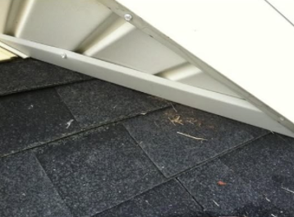 Roof Return Wildlife Exclusion - Sealed a roof return entry point, a common entry point for critters like mice, rats, and squirrels, to help keep wildlife out for the long term.