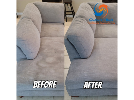 Upholstery Cleaning - We are experts when it comes to upholstery cleaning. We will clean and rejuvenate the fabric and make it look and smell amazing! Check out some of the pictures in this project or watch how the video example on the link below :
https://youtu.be/-fe1AbwtSZs
❇️ Family Owned & Operated
❇️ Highly Rated ( Search "Quick Nick")
❇️ Safe Cleaning with NO Additives
❇️ REAL HOT STEAM (Truck Mounted up to 220 degrees)
❇️ Affordable Pricing- No Hidden Fees
❇️ Friendly & Hardworking Employees
❇️ OVER 10 Years in business
Call Now 832-883-6744 Upholstery Cleaning - We are experts when it comes to upholstery cleaning. We will clean and rejuvenate the fabric and make it look and smell amazing! Check out some of the pictures in this project or watch how the video example on the link below :
https://youtu.be/-fe1AbwtSZs
❇️ Family Owned & Operated
❇️ Highly Rated ( Search "Quick Nick")
❇️ Safe Cleaning with NO Additives
❇️ REAL HOT STEAM (Truck Mounted up to 220 degrees)
❇️ Affordable Pricing- No Hidden Fees
❇️ Friendly & Hardworking Employees
❇️ OVER 10 Years in business
Call Now 832-883-6744