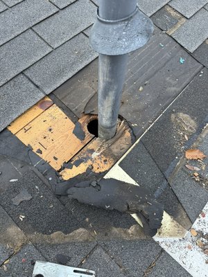 Roof Leak Repair! - This roof leak was repaired by replacing the pipe boots! We also replaced the shingles as needed. No job to small! We love handling your repairs and full replacements! Roof Leak Repair! - This roof leak was repaired by replacing the pipe boots! We also replaced the shingles as needed. No job to small! We love handling your repairs and full replacements!