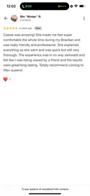 Testimonies and reviews from my male Clientele. - Waxqueens is a Clean and modern,this place feels more like a community than a typical grooming spot. Very professional, explains everything clearly, and makes the experience comfortable for male clients. Great attention to detail and consistent results. Highly recommend for men’s grooming and waxing.” Testimonies and reviews from my male Clientele. - Waxqueens is a Clean and modern,this place feels more like a community than a typical grooming spot. Very professional, explains everything clearly, and makes the experience comfortable for male clients. Great attention to detail and consistent results. Highly recommend for men’s grooming and waxing.”