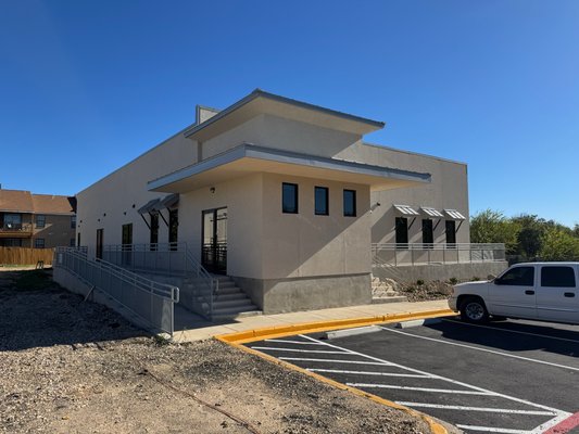 Bright Kids Daycare - San Antonio, TX - Check out our latest completed commercial project! This project consisted of a full ground-up build with a full electrical service. We supplied and installed all electrical components needed to power and light up this entire building. Everything from lights, to receptacles, to a full 600 Amp electrical service. This is just one of the many commercial construction projects we have in our portfolio. Bright Kids Daycare - San Antonio, TX - Check out our latest completed commercial project! This project consisted of a full ground-up build with a full electrical service. We supplied and installed all electrical components needed to power and light up this entire building. Everything from lights, to receptacles, to a full 600 Amp electrical service. This is just one of the many commercial construction projects we have in our portfolio.