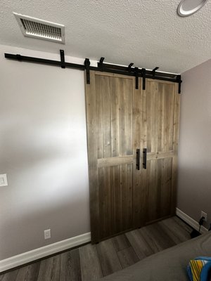 The Barn Door - Amazing barn door. 
Just text me for estimate