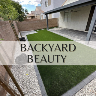 Backyard Beauty - Adding Turf to your backyard will cut the time, cost, and energy of watering your grass everyday. Backyard Beauty - Adding Turf to your backyard will cut the time, cost, and energy of watering your grass everyday.