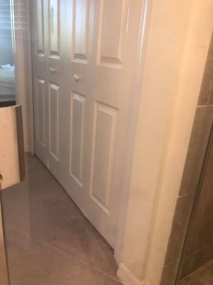 Shower Glass Restoration - Hard water spots are hard in Florida! They are even harder to remove. We are now offering shower glass restoration.