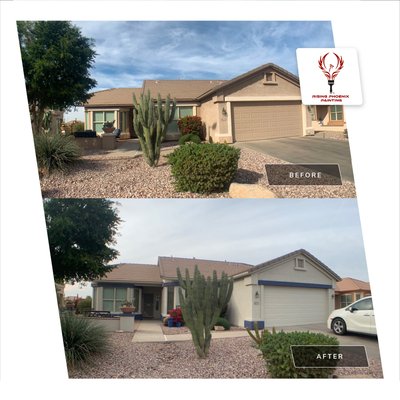 Exterior Painting in Chandler, AZ - This is an exterior paint job we did in Chandler, AZ!
We used Evershield Paint by Dunn Edwards Paints.
Body color: Porous Stone DE6220
Accent color: Pencil Lead DE5922 Exterior Painting in Chandler, AZ - This is an exterior paint job we did in Chandler, AZ!
We used Evershield Paint by Dunn Edwards Paints.
Body color: Porous Stone DE6220
Accent color: Pencil Lead DE5922