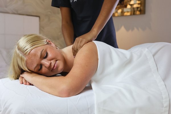 Body Massage - Body massage is a deeply relaxing and rejuvenating experience that promotes overall wellness. By applying gentle pressure and soothing techniques to the body's muscles and tissues, massage therapists help relieve tension, improve circulation, and alleviate stress. Beyond its physical benefits, a body massage also enhances mental clarity and emotional well-being, offering a tranquil escape from daily pressures. Whether seeking relief from muscular discomfort or simply seeking relaxation, a body massage provides a therapeutic journey that nurtures both body and mind.