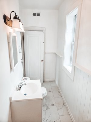 Bathroom Remodel 2024 - Remodeled bathroom. Bathroom Remodel 2024 - Remodeled bathroom.
