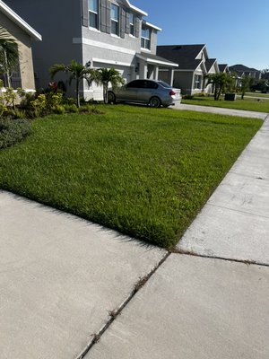 Weekly customer job - This is an account I do weekly of a before and after cut.