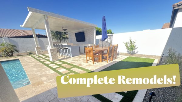 Lark Project - We specialize in in transforming existing boring outdoor living spaces into resort style living!