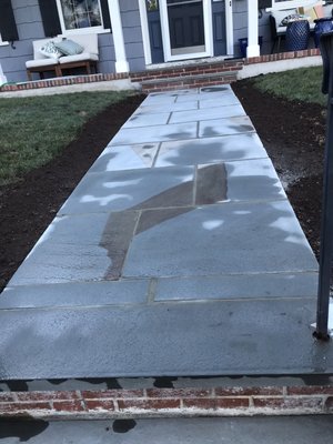 Side walk - One day job Side walk - One day job