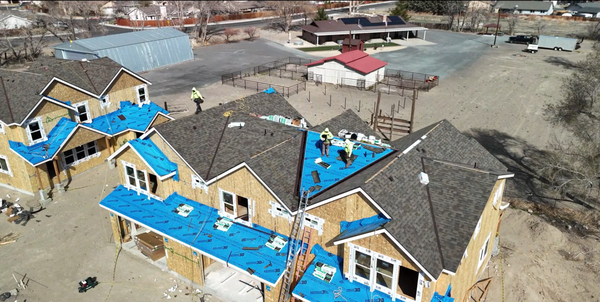 Malarkey 241 Highlander NEX Natural Wood - This reroof features Malarkey 241 Highlander NEX shingles in Natural Wood, delivering a rich, earthy tone with strong, dimensional texture. The existing roof was removed and replaced with high-performance materials, installed with care by the Burke Roofing Inc. team. Built for durability and sustainability, this roof is designed to handle Northern Nevada’s conditions while enhancing the home’s overall look and value. Malarkey 241 Highlander NEX Natural Wood - This reroof features Malarkey 241 Highlander NEX shingles in Natural Wood, delivering a rich, earthy tone with strong, dimensional texture. The existing roof was removed and replaced with high-performance materials, installed with care by the Burke Roofing Inc. team. Built for durability and sustainability, this roof is designed to handle Northern Nevada’s conditions while enhancing the home’s overall look and value.