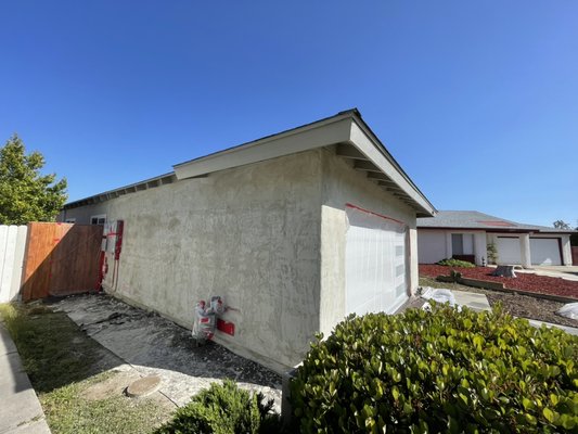 Re-Stucco Over Old Spanish Texture - Owner was tired of the old look of his Property (657) 425-0819
Decided to lean towards a modern look
We Pressured washed walls then Rolled glue for adherence. Fiberglass Mesh was applied afterwards (Experts recommendation) for crack insulation
Then Smooth finish coat was applied with white tint.
Other colors are available!
feel free to reach out for more information! Re-Stucco Over Old Spanish Texture - Owner was tired of the old look of his Property (657) 425-0819
Decided to lean towards a modern look
We Pressured washed walls then Rolled glue for adherence. Fiberglass Mesh was applied afterwards (Experts recommendation) for crack insulation
Then Smooth finish coat was applied with white tint.
Other colors are available!
feel free to reach out for more information!