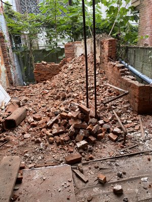 Demolition work - Brick removal and partial demolition Demolition work - Brick removal and partial demolition