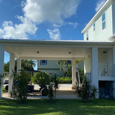 Gutter Service - Marathon, FL - Nice looking 6” K-style gutter job