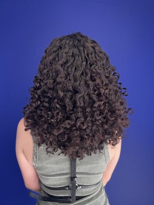 Curly Cuts before and after - Depending on what your needs are I am able to help. I exclusively only do naturally wavy , curly , coily hair. If your ready to learn how to take care of it or just looking for a new curly specialist we are here for you. Curly Cuts before and after - Depending on what your needs are I am able to help. I exclusively only do naturally wavy , curly , coily hair. If your ready to learn how to take care of it or just looking for a new curly specialist we are here for you.