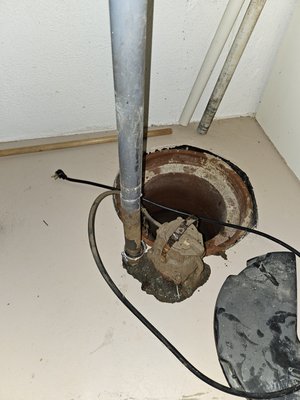 Sump pump replacement - Keep Your Home Dry and Safe! 🏡💦 Upgrade to a reliable sump pump today and safeguard your basement from water damage.