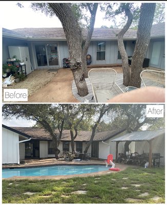 Paint project - Repainted the entire home.
