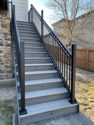 Sharon - Stairs and deck