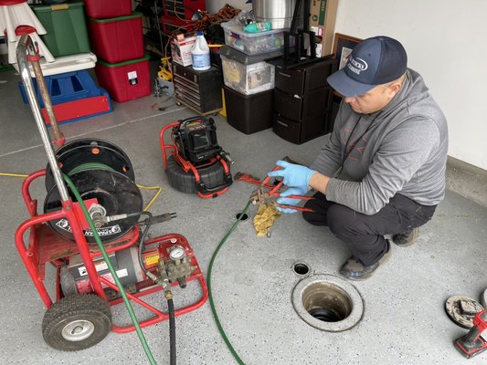 Various plumbing projects - Couple water heaters installed and main sewer line cleaning and repairs