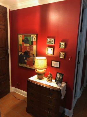 Cozy apartment in Oak Park - The homeowners wanted to have warm colors in their living space, which we acomplished together withg a high level of finish and a clean space.