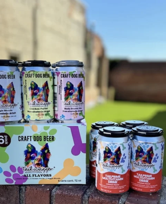 Have some Suds with mans best Buds - Pop a cold one with your best friend at the end of a long day. We offer sever "human" beers as well as Tail Wagger, a non alcoholic dog beverage for your pup that can be enjoyed on it's own, or added as meal enhancer!