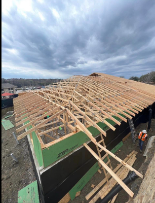 Commercial Roofing New Medical Office - New Construction Medical Office with a shingle roof, it is in progress and will also have gutters installed. Look for the final product coming soon...