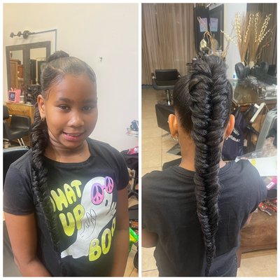 Ponytails and buns - A variety of ponytails and buns