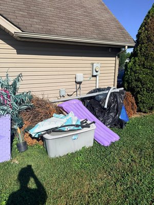 Customer stated they need yard waste and junk removed from the side of their house and we came the same day and completed the task! - Customer stated they need yard waste and junk removed from the side of their house and we came the same day and completed the task. Customer stated they need yard waste and junk removed from the side of their house and we came the same day and completed the task! - Customer stated they need yard waste and junk removed from the side of their house and we came the same day and completed the task.