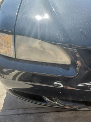 Paint Correction - Before and after a paint correction Paint Correction - Before and after a paint correction