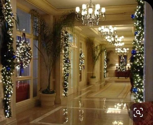 Hotel Holiday Lighting - At J Bell Services, we help hotels create unforgettable guest experiences with custom holiday lighting and décor. From elegant lobbies and entrances to trees, garlands, and wreaths, our designs highlight your property’s unique style while bringing festive warmth to every space.

Our full-service team handles design, installation, in-season maintenance, and takedown, ensuring a seamless, stress-free process. Using energy-efficient, commercial-grade LED lighting, we deliver brilliant displays that reflect your brand and delight your guests all season long.