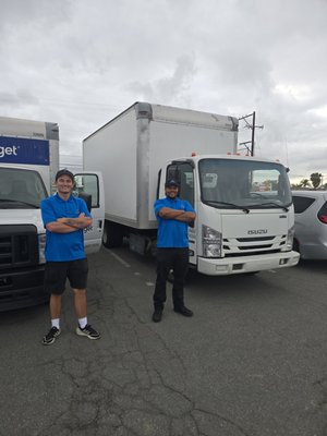 Best Local Movers in San Diego! - This is just a picture of our guys Standing in front of our truck, ready to get to work! Best Local Movers in San Diego! - This is just a picture of our guys Standing in front of our truck, ready to get to work!