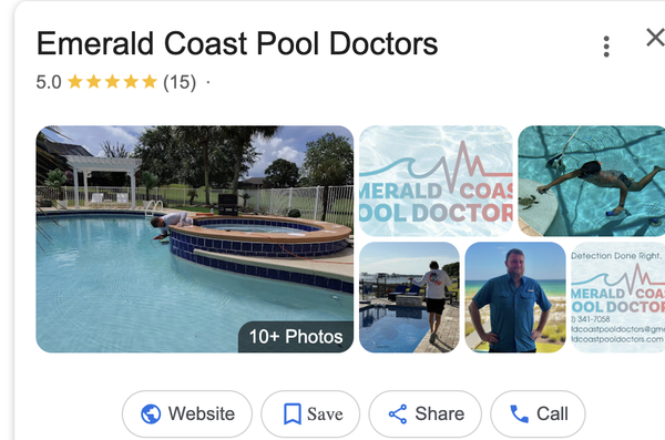 Client Testimonials/ Experience - Welcome to Emerald Coast Pool Doctors! We specialize in leak detection, pressure testing, and diagnostics to keep your pool leak free. Serving all counties in the Emerald Coast! Contact us ( call or Text!) for a quote! #PoolCare #EmeraldCoast