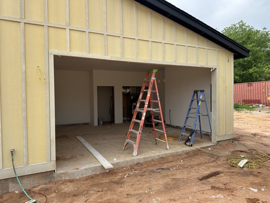 Garage Install - This install was to replace a broken garage door. Garage Install - This install was to replace a broken garage door.