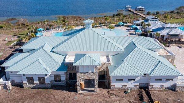 New Construction Metal Roof - Manufacture/Color: Standing Metal Roof with custom Sherwin Williams paint
For more information, call (352)492-4928 to schedule a consultation for you roofing needs! New Construction Metal Roof - Manufacture/Color: Standing Metal Roof with custom Sherwin Williams paint
For more information, call (352)492-4928 to schedule a consultation for you roofing needs!