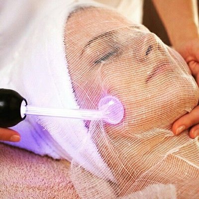 HIGH FREQUENCY - I use this in every facial I perform. It looks odd and it makes sounds like bees when it is turned on. (Does not hurt) It will kill bacteria on the skin when a facial gauze is applied to the face. It increases oxygen to the skin improving the overall texture, and tone to the skin while killing the bacteria. And, it also helps with inflammation. I know a lot of estheticians don't use it but, I have always used it. I know what it can do! HIGH FREQUENCY - I use this in every facial I perform. It looks odd and it makes sounds like bees when it is turned on. (Does not hurt) It will kill bacteria on the skin when a facial gauze is applied to the face. It increases oxygen to the skin improving the overall texture, and tone to the skin while killing the bacteria. And, it also helps with inflammation. I know a lot of estheticians don't use it but, I have always used it. I know what it can do!