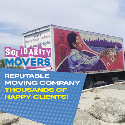 Thank You - We're a 5-Star rated, full service moving company based in NYC. We provide affordable, flat-rates to NYC residents and offer sliding-scale service to non-profits and community organizations doing positive work in the city.
