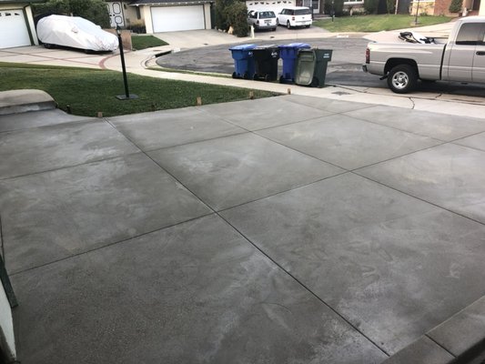 Concrete projects - A recent concrete project we did for a client Concrete projects - A recent concrete project we did for a client