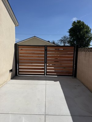 Wood fence and gates - These are jobs completed per customer’s request custom quality work Wood fence and gates - These are jobs completed per customer’s request custom quality work