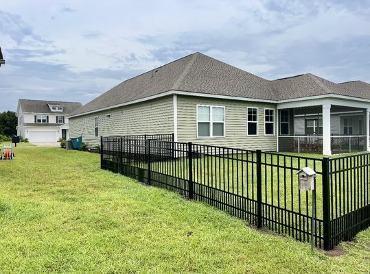 Black Aluminum 4’- North Myrtle Beach, 7/28/2025 - This Aluminum 48” Puppy Picket install was completed by Stability Fence Co. 7/28/2025 in North Myrtle Beach, SC. Black Aluminum 4’- North Myrtle Beach, 7/28/2025 - This Aluminum 48” Puppy Picket install was completed by Stability Fence Co. 7/28/2025 in North Myrtle Beach, SC.