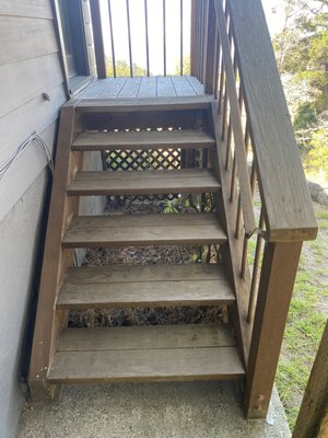 Deck Staining - This deck needed a little help to come back to life. So we re stained the deck and stained it with a different color stain. Deck Staining - This deck needed a little help to come back to life. So we re stained the deck and stained it with a different color stain.