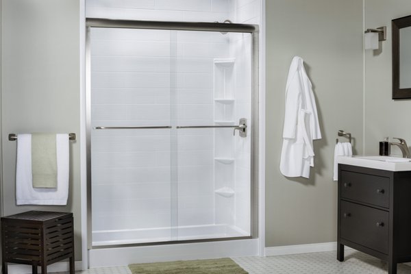 Shower Remodel - This remodel was done on an older shower.