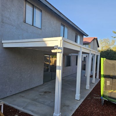 Replaced posts and paint patio cover - We had to replace some posts and paint the patio cover for the client who had this house in escrow. Replaced posts and paint patio cover - We had to replace some posts and paint the patio cover for the client who had this house in escrow.