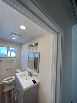 Bathroom remodel. - This bathroom was original from 1968. We gutted it and remodeled. Bathroom remodel. - This bathroom was original from 1968. We gutted it and remodeled.