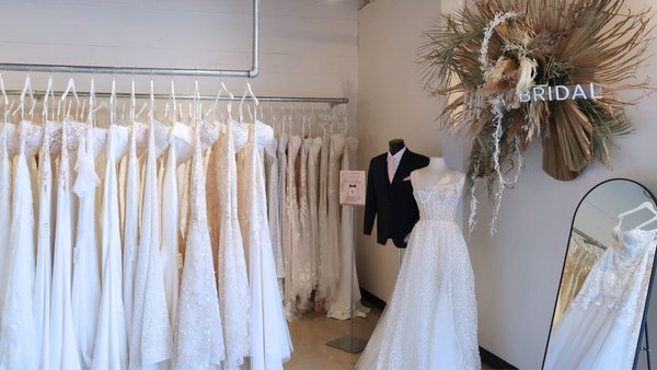 Our Showroom - Our San Diego Showroom is located just east of Mission Bay. Featuring designers by Madi Lane, Evie Young, Serene Bridal, Serene Amé, Mia Solano, and Pronovias - Our boutique offers an experience unlike any other. Free parking is available in our private parking lot.