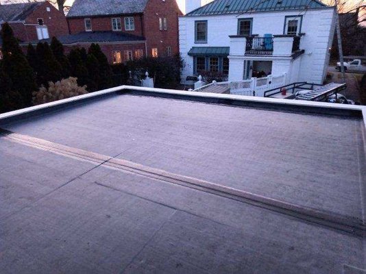Garage Rubber Roof - Small garage rubber roof Garage Rubber Roof - Small garage rubber roof