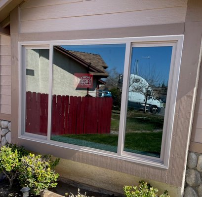 Milgard Style Line Series Tan Replacement Windows - The homeowners had just finished painting the exterior wood trim around their windows and wanted to have the windows match the color scheme. We opted to go with Tan windows and made sure to custom size the windows to fit perfectly within the existing trim. Milgard Style Line Series Tan Replacement Windows - The homeowners had just finished painting the exterior wood trim around their windows and wanted to have the windows match the color scheme. We opted to go with Tan windows and made sure to custom size the windows to fit perfectly within the existing trim.