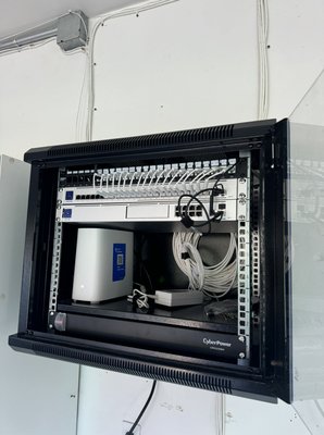 Security System and Wi-Fi System - Unify security cameras, and Wi-Fi access points set up.