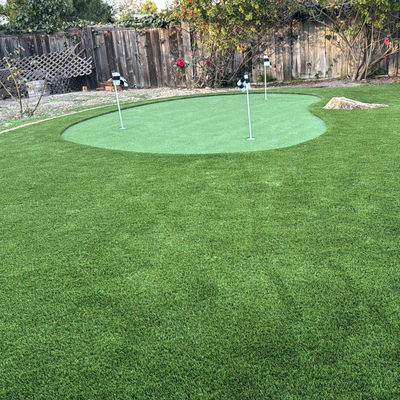 Big Space, Smart Design - This expansive backyard was designed to feel open, functional, and fun. With lush turf throughout and a custom putting green built in, the space balances recreation and relaxation while staying clean, low-maintenance, and ready to enjoy year-round. Big Space, Smart Design - This expansive backyard was designed to feel open, functional, and fun. With lush turf throughout and a custom putting green built in, the space balances recreation and relaxation while staying clean, low-maintenance, and ready to enjoy year-round.